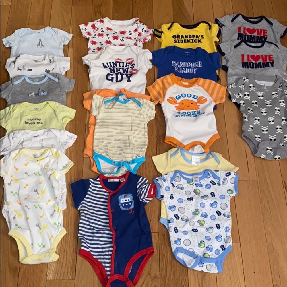 3-6 MONTH BOY BUNDLE **50 items **